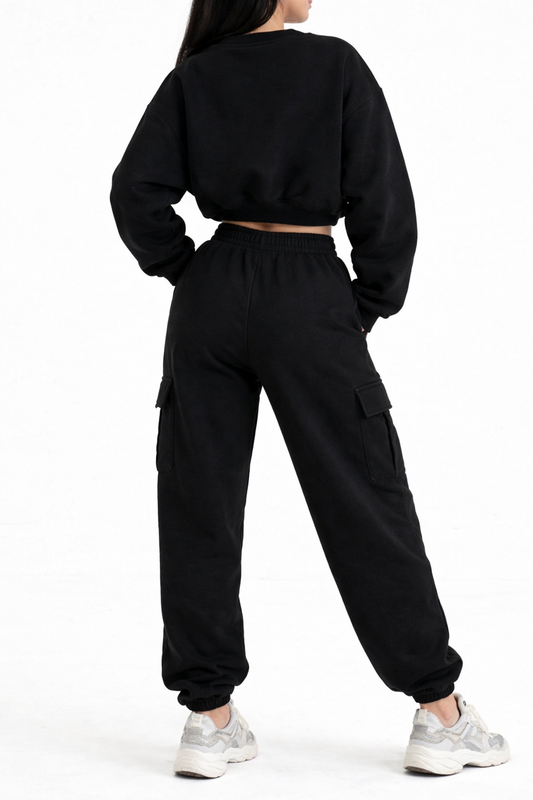 Ensemble Cargo Confort Noir – abr