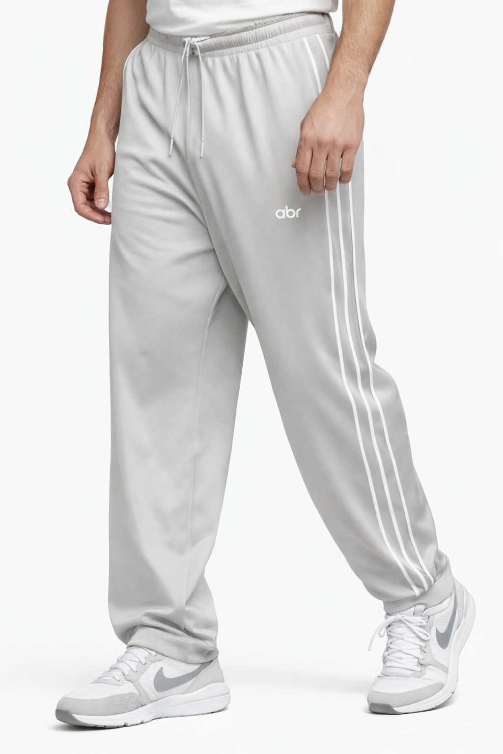 Pantalon confort Gris clair