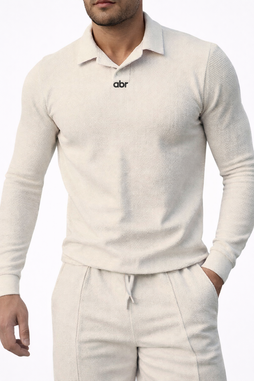 Polo Signature abr-Beige