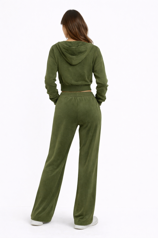 Ensemble  Zippé – Vert