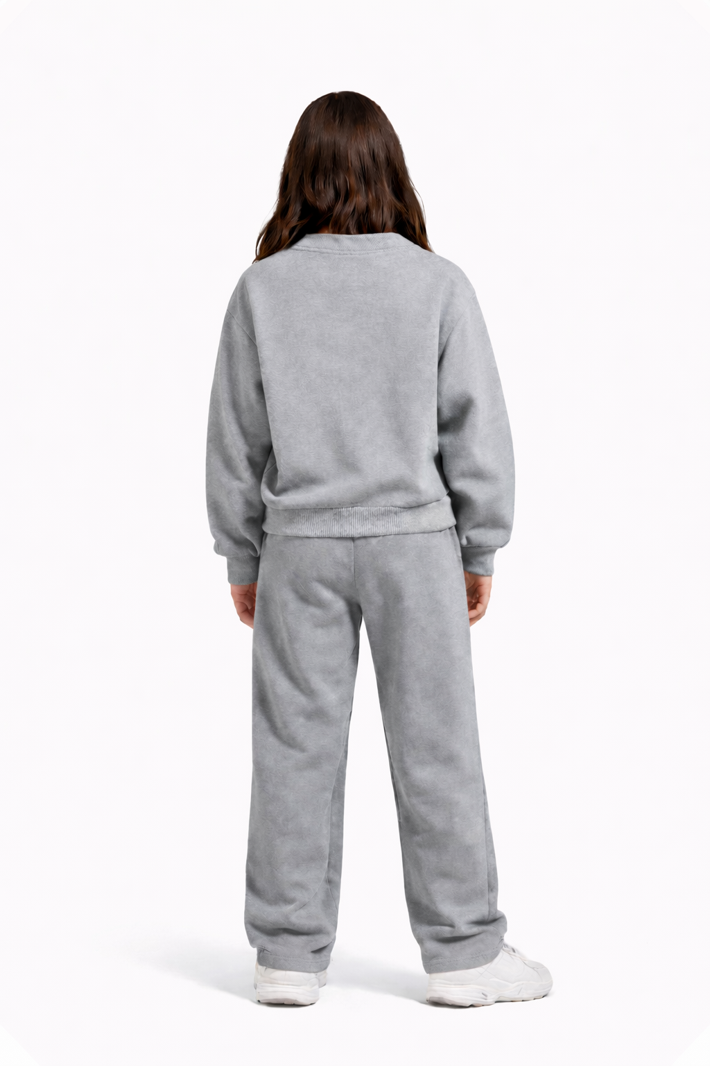 Ensemble jogging fillette – tissu épais