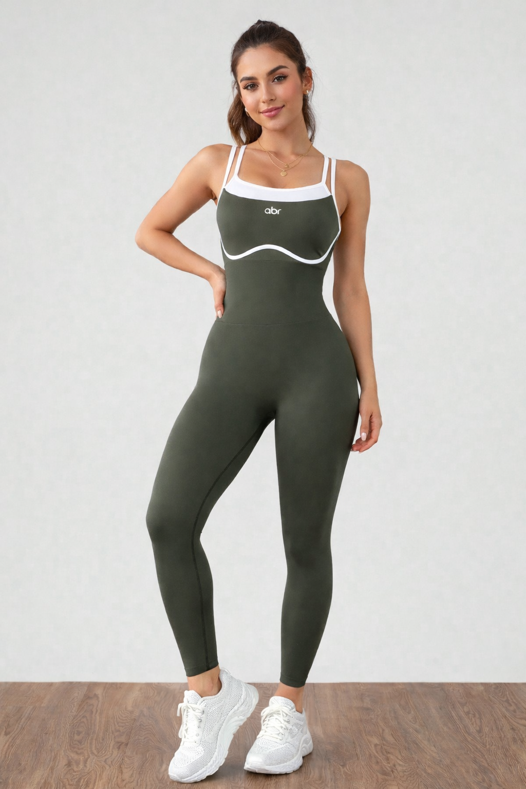 Combinaison Sport Gainante Taille Haute