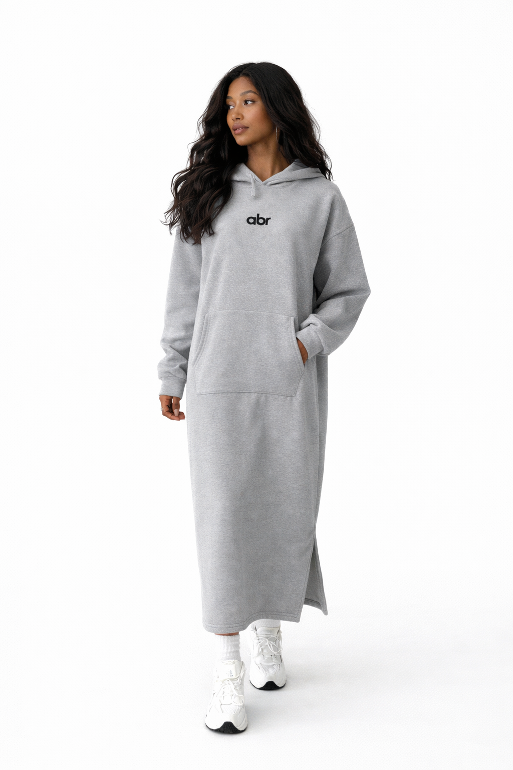 Robe Sweat Oversize Gris | abr