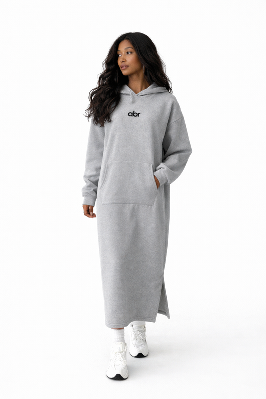 Robe Sweat Oversize Gris | abr